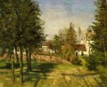 Los pinos de Louveciennes 1870 Camille Pissarro